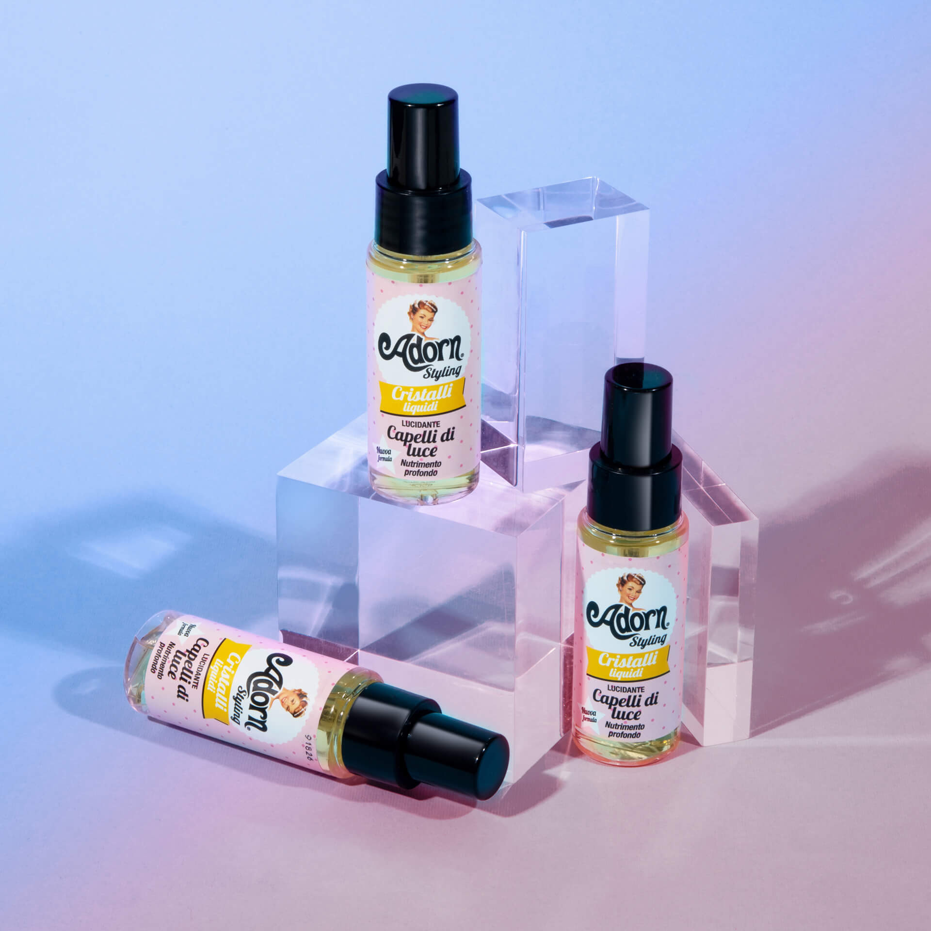 Capelli di luce - Cristalli liquidi